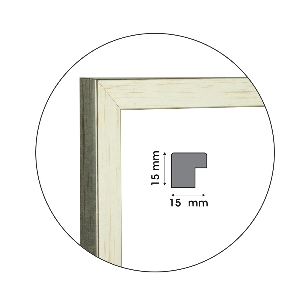 Ramă Plateado Flat | 1,5 cm